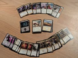 Magic the Gathering: Weiss-Schwarz Deck-Set mind. 100 Karten