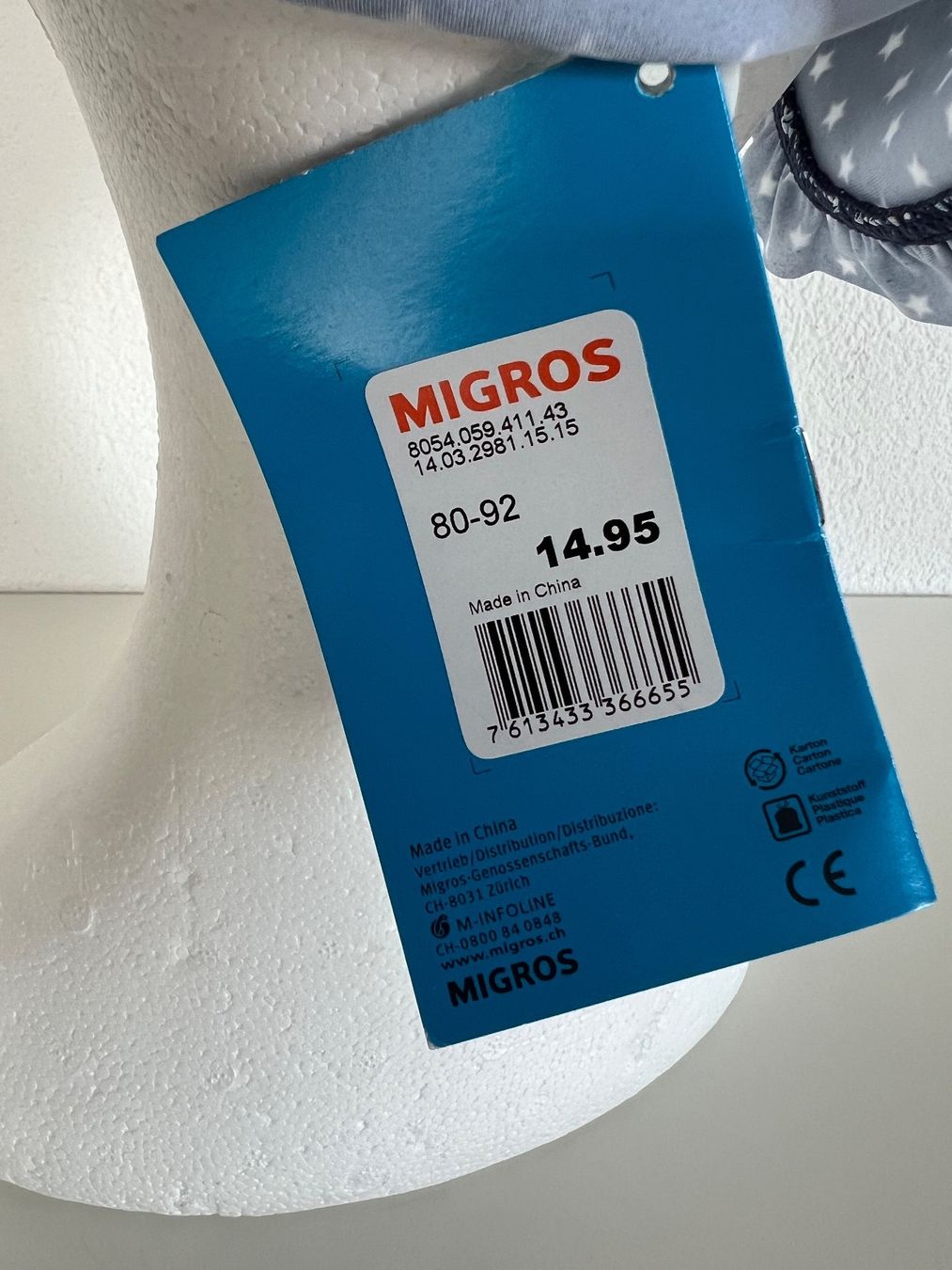 Migros Berretti & Sciarpe: UV 50+ Sonnenhut 80-92 – Nuovo e nell'imballaggio originale da Lengnau BE venduto da Rubin27 5