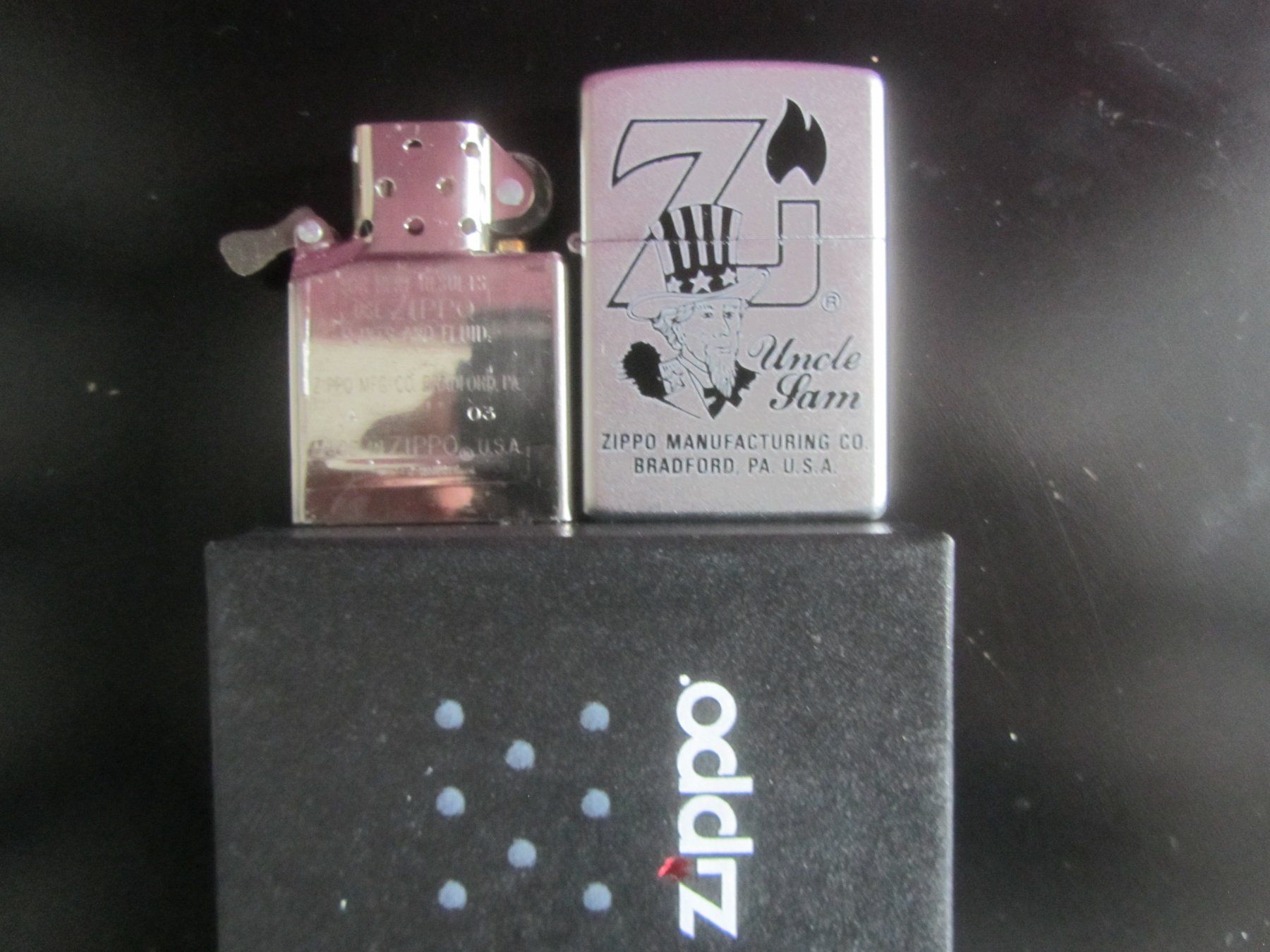 Zippo Accendini: Zippo Uncle Sam NEU – Nuovo e nell'imballaggio originale da Pampigny venduto da Calypso06 3