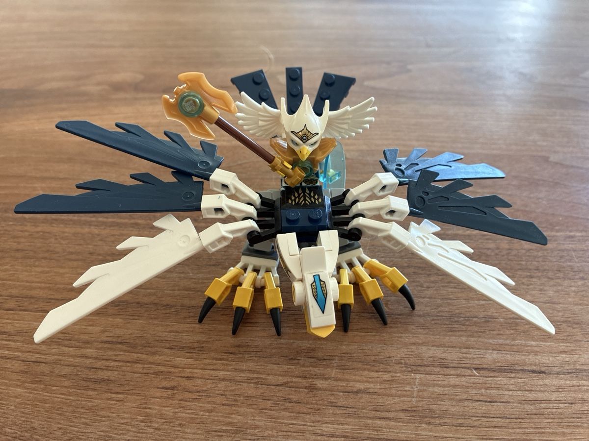 Lego Kit di costruzioni: Eagle Legend Beast - Lego Chima - 70124 – Usato da luzern venduto da Himbeertobi