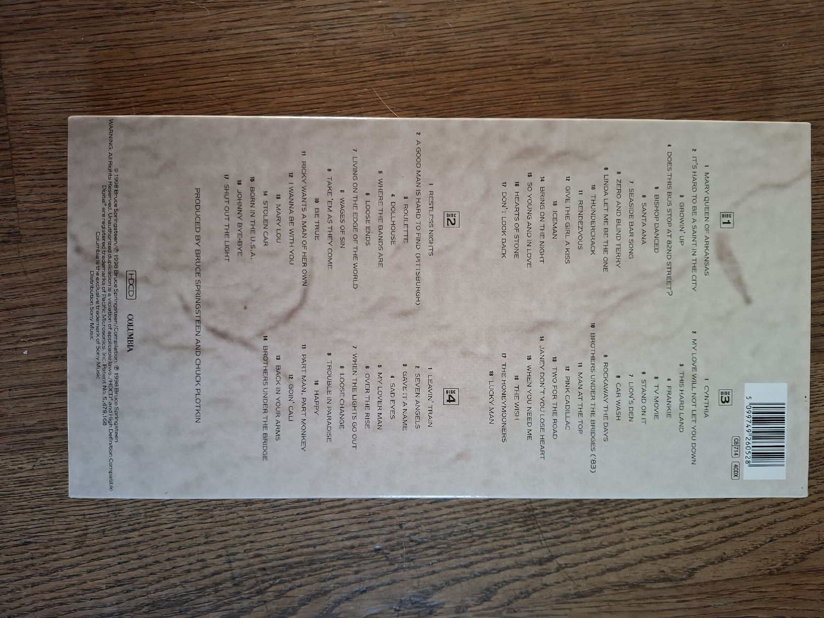 CD: Bruce Springsteen - Tracks – Usato da Langnau am Albis venduto da Maedhead 1