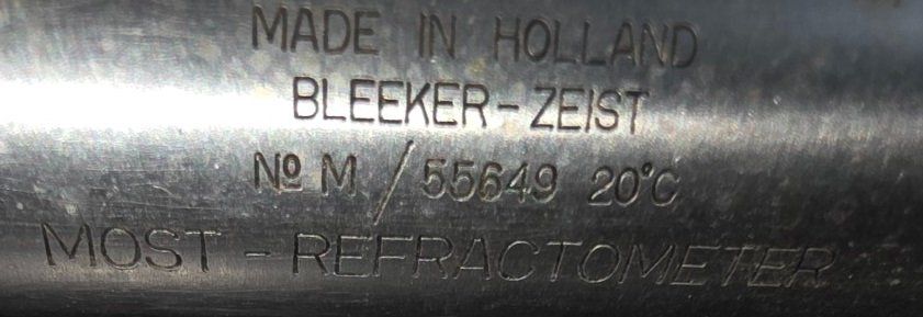 Misurare: Seltenes Most-Refraktometer der Marke Curtis Systems Basel – Usato da Flums venduto da Flumsantik 2