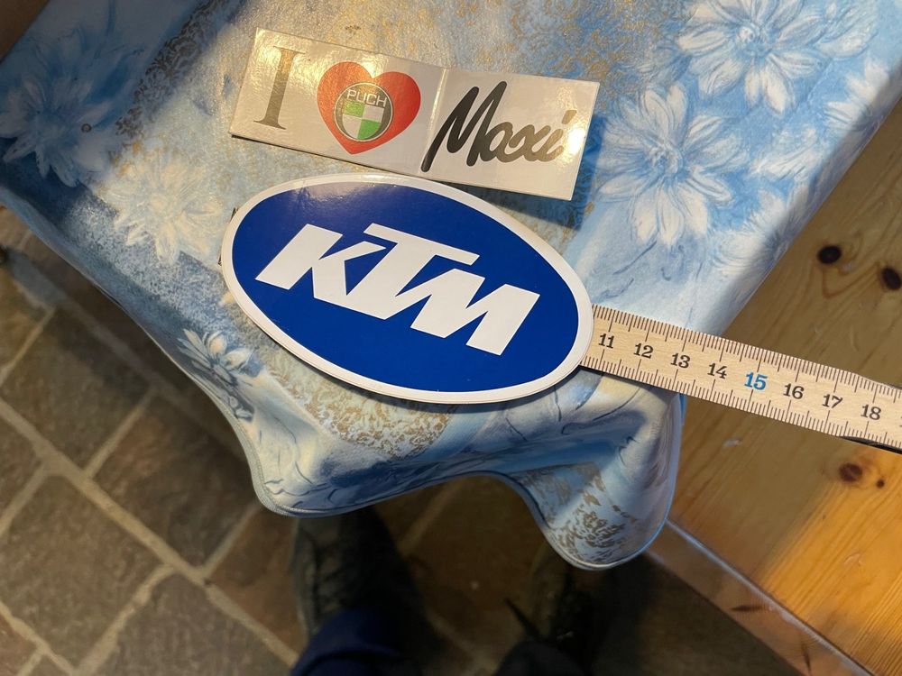 Töffli KTM Sticker (Gebraucht) in Thayngen für CHF 3 – mit Lieferung ...