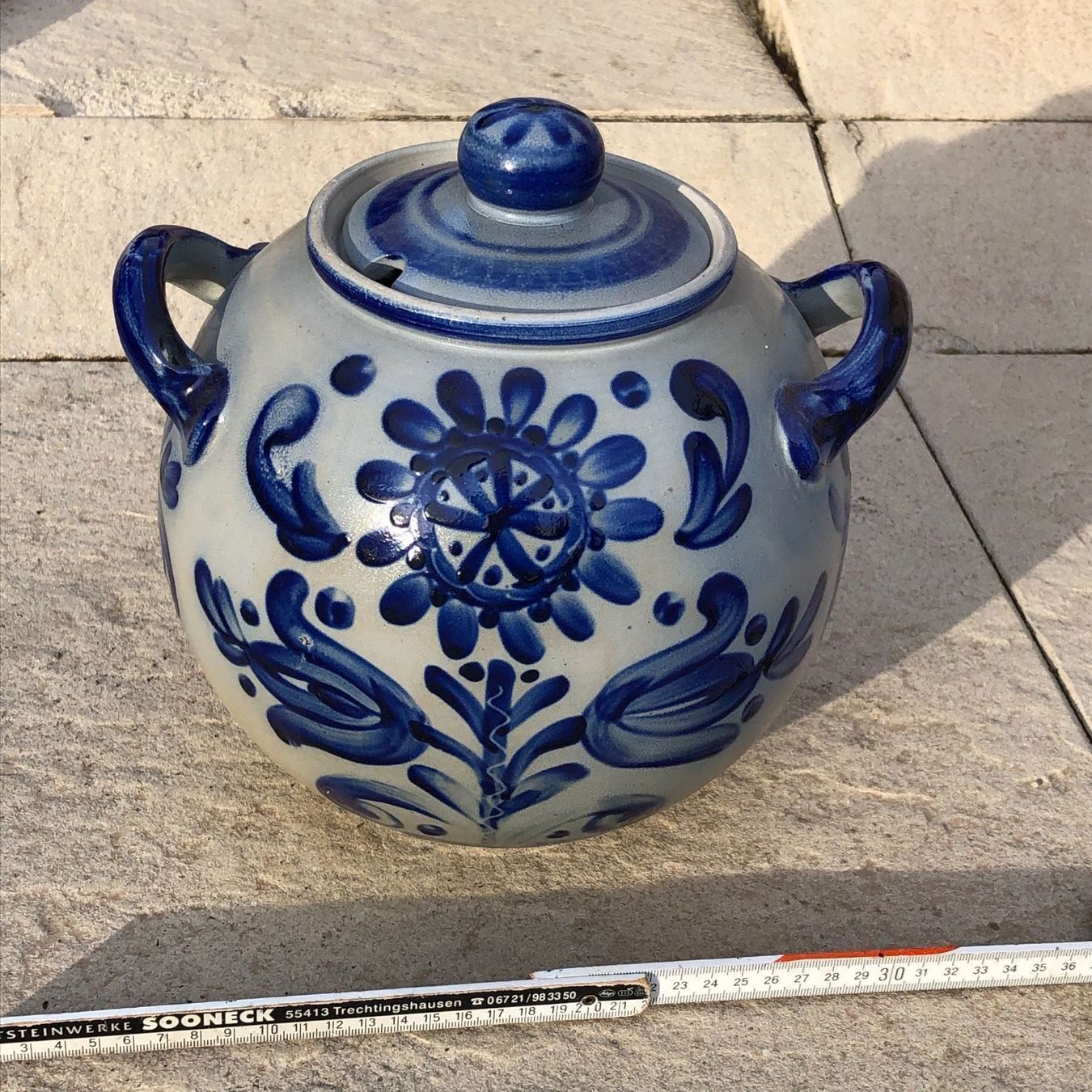 Vasen & Gefässe: Pot en grès pour bowl, années 1960 – Gebraucht aus Le Mont-sur-Lausanne von Crocrodile 1