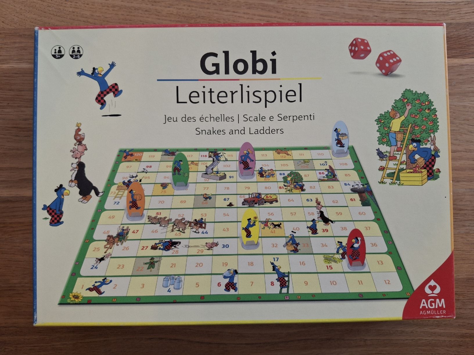 Spiele: Globis Leiterlispiel Bauernhof – Gebraucht aus Zürich von Vordermannd86