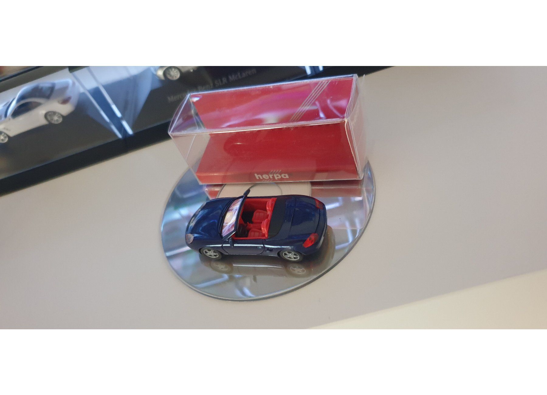 Porsche Modellini d'auto: PORSCHE BOXSTER - Modell Herpa 1:87 H0 – Nuovo (secondo la descrizione) da Viganello venduto da CARLiteratur 1