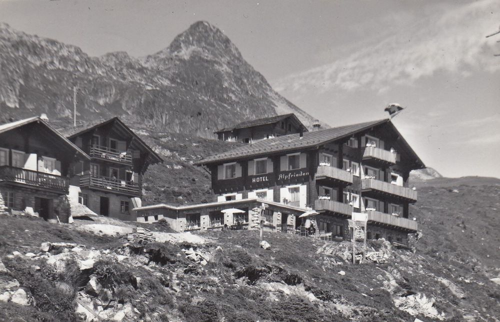 Bettmeralp VS - Hôtel ALPFRIEDEN um 1962 | Kaufen auf Ricardo