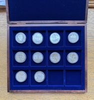 10 x 10 Euro Silber Gedenkmünzen stgl 166.5 g Feinsilber