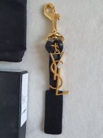 YSL Yves Saint Laurent Schlüssel Taschen Anhänger Logo