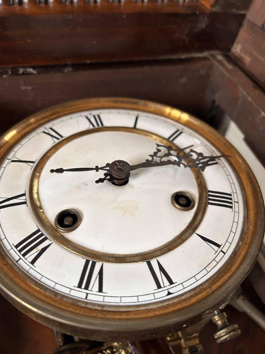 Orologi da terra & Orologi da parete: Horloge antique en bois – Difettoso da Denens venduto da nrinaldi 1