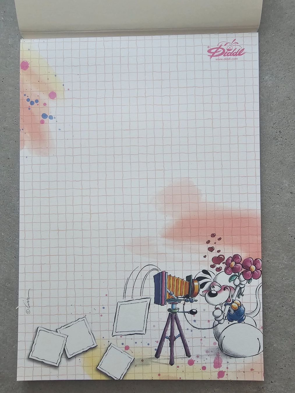 Blocchi: Diddl A5 Blockblatt Nr. 345 Diddls Selbstportrait – Nuovo (secondo la descrizione) da Nottwil venduto da bubbletee 1