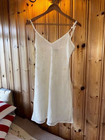 Robe Kookai blanche, taille 42 des années 90 en tb état