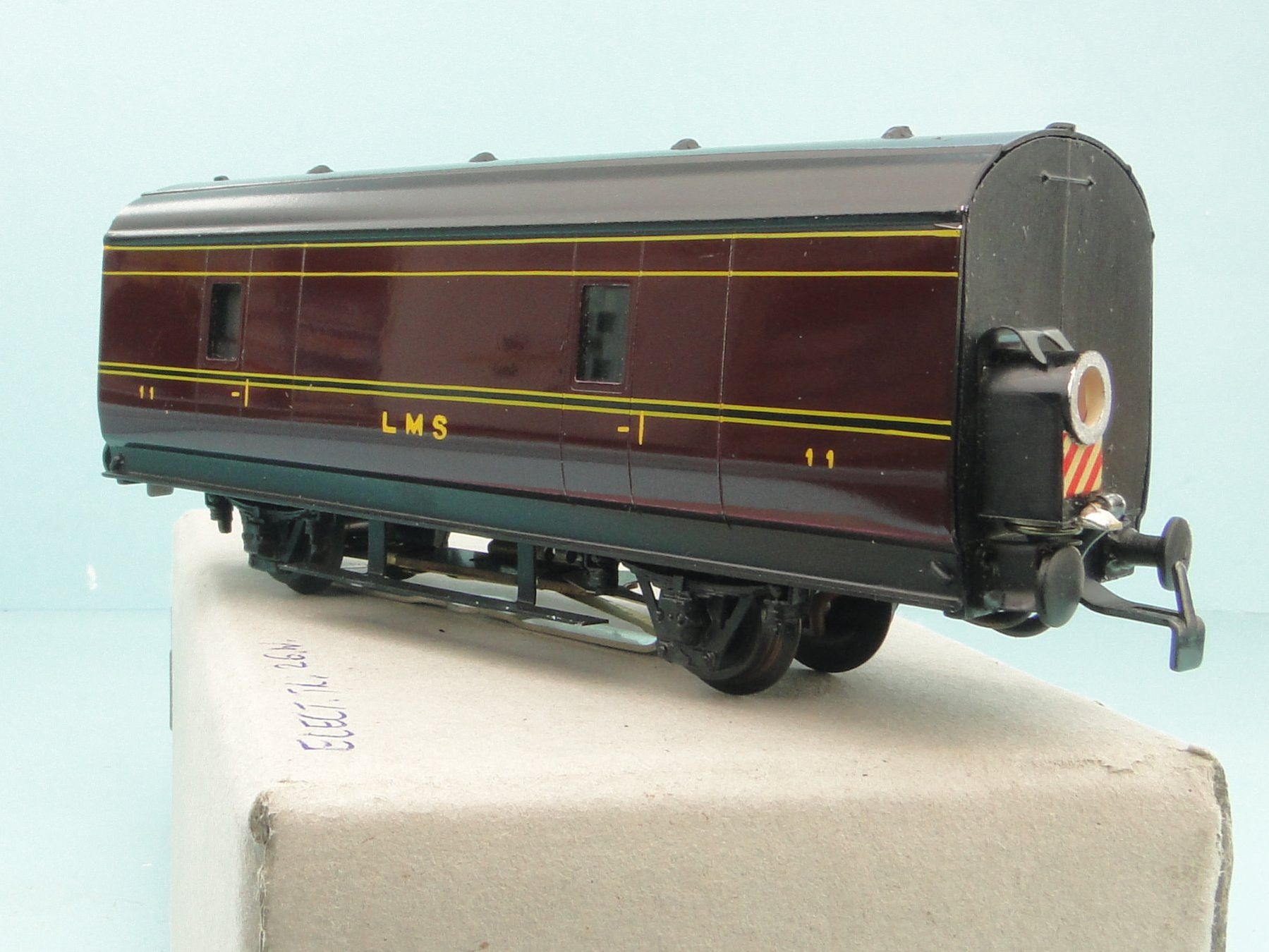 Modelleisenbahnen: Exley 00 Type K6 LMS Bagage, Taillight, AC – Neu (gemäss Beschreibung) aus Bülach von cann11