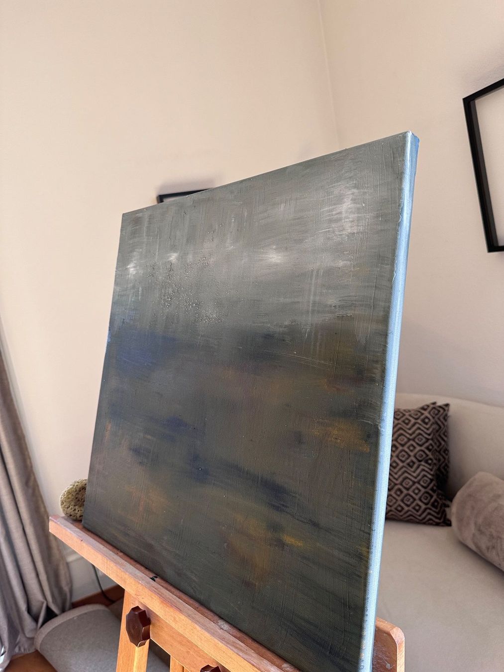 Dipinti: Scottish Highlands, abstraktes Acrylgemälde, Berner Malerin – Usato da Bern venduto da Yersinia03 7