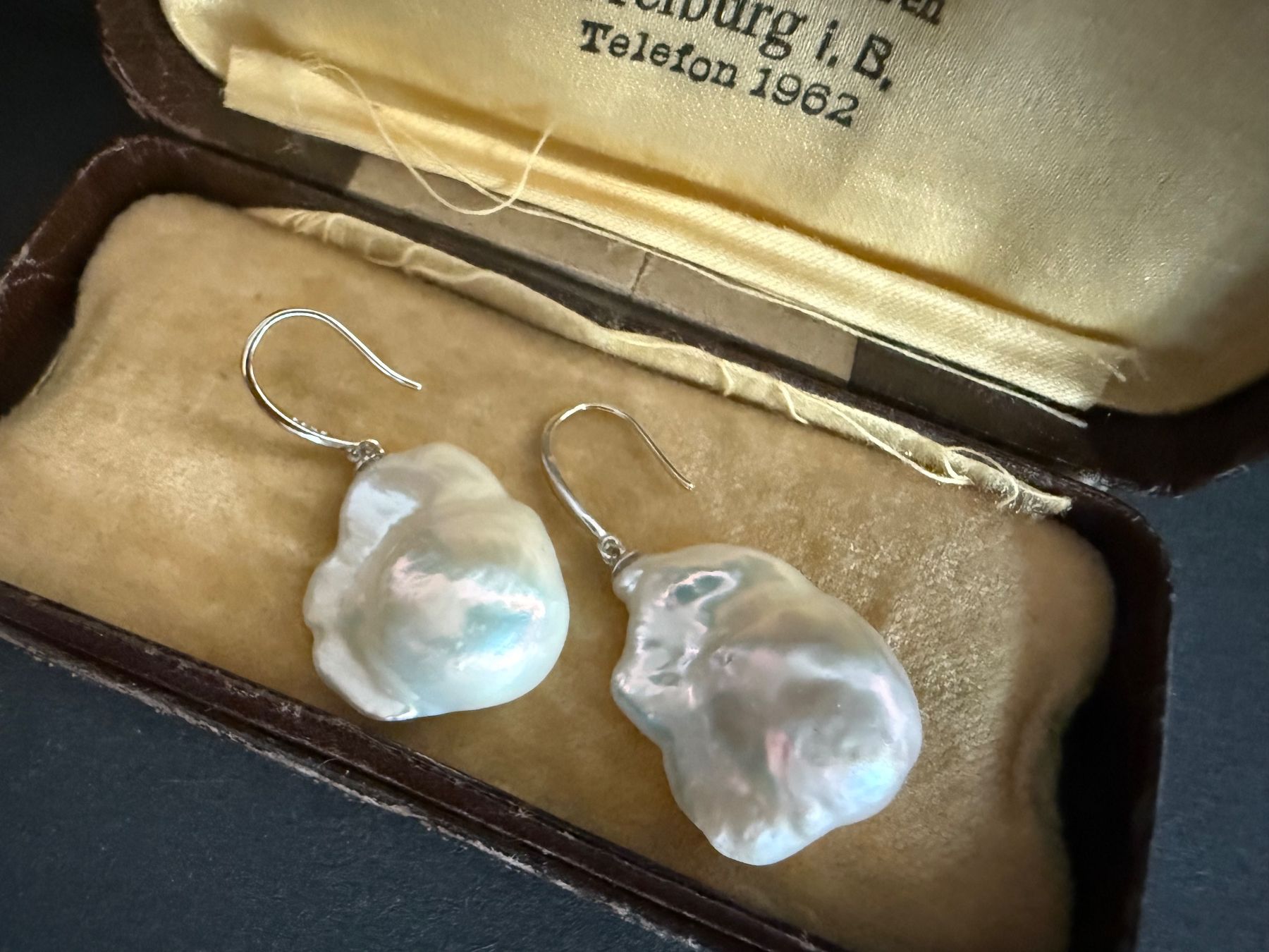 Orecchini pendenti & Orecchini a lobo: Silber Ohrringe mit Barockperlen 925 – Usato da Spiegel b. Bern venduto da Rogger72