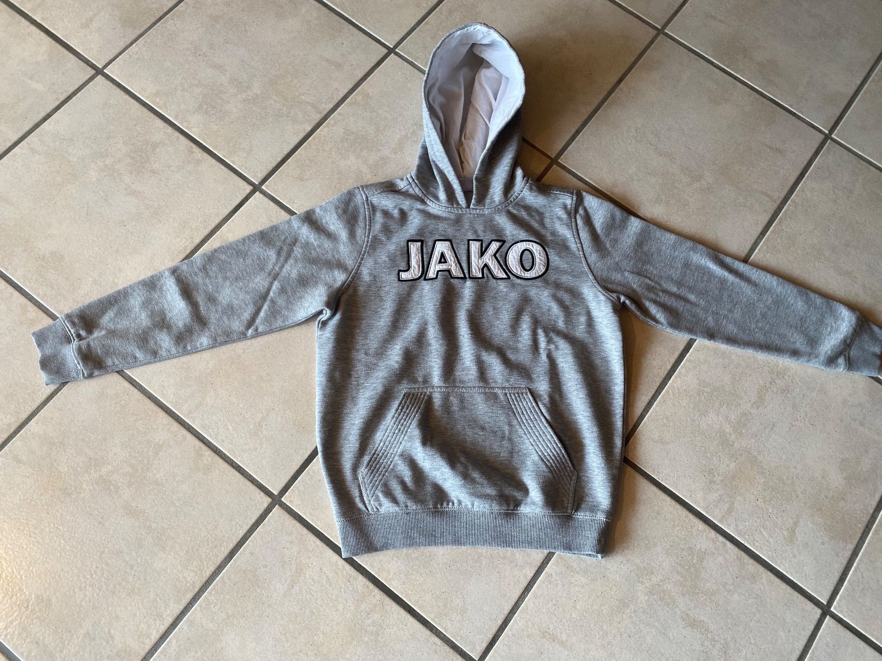Maglioni & Felpe: Sweatshirt capuchon 152 JAKO gris – Usato da Orpund venduto da Mary8972