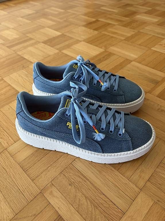 Puma Scarpe da donna: Puma Basket Platform Trace Denim – Usato da Aadorf venduto da Aleks99 2