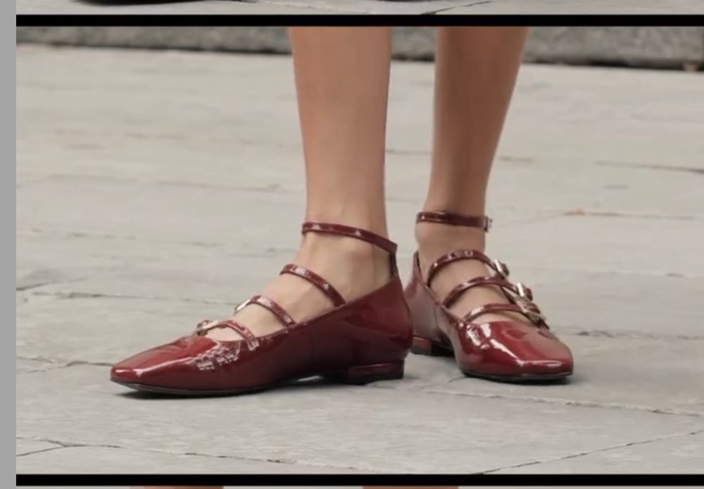 ALMA-LS-TOP - BALLERINA BORDEAUX main image 1