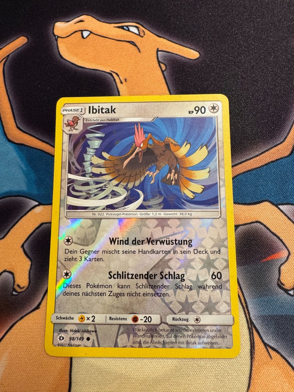 Pokémon Sammelbilder & Trading cards: Ibitak (SUM 98) - Reverse Holo - Sonne & Mond – Neu (gemäss Beschreibung) aus Bülach von Pfrenzel