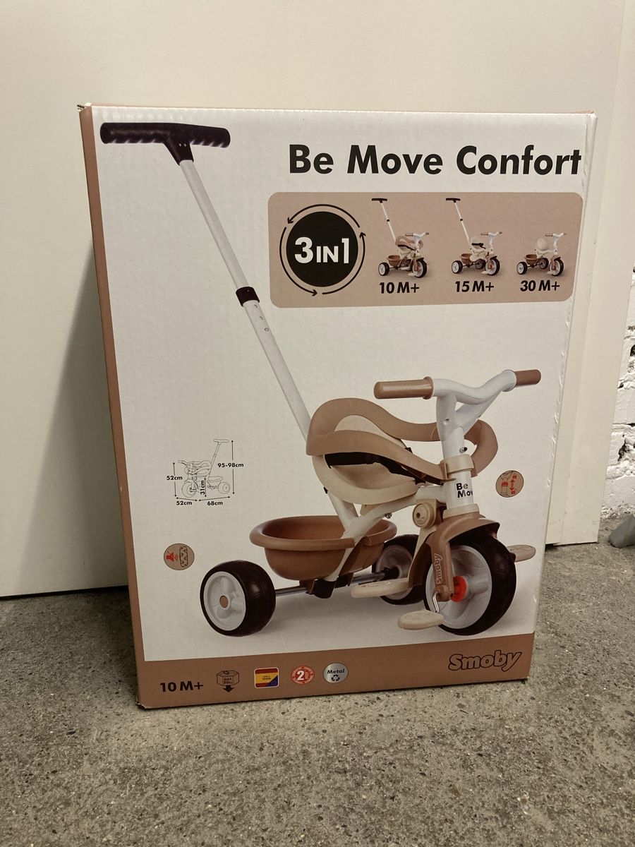 Smoby Fahrzeuge für Kinder: Smoby 3in1 Dreirad – Neu und originalverpackt aus Zürich von Ekka