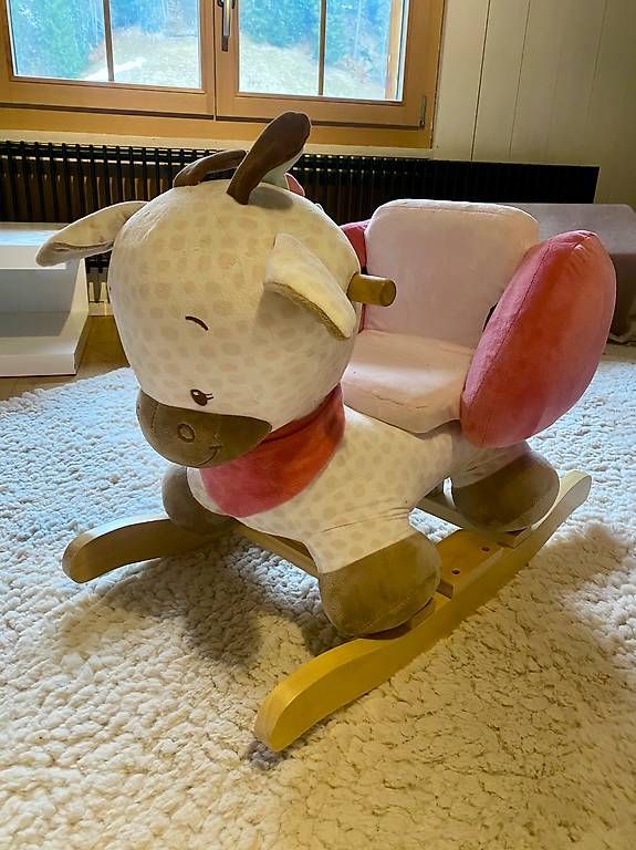 Nattou Giocattoli: Gratis - Nattou Schaukelpferd Giraffe – Usato da Ascharina venduto da deb_2qjx