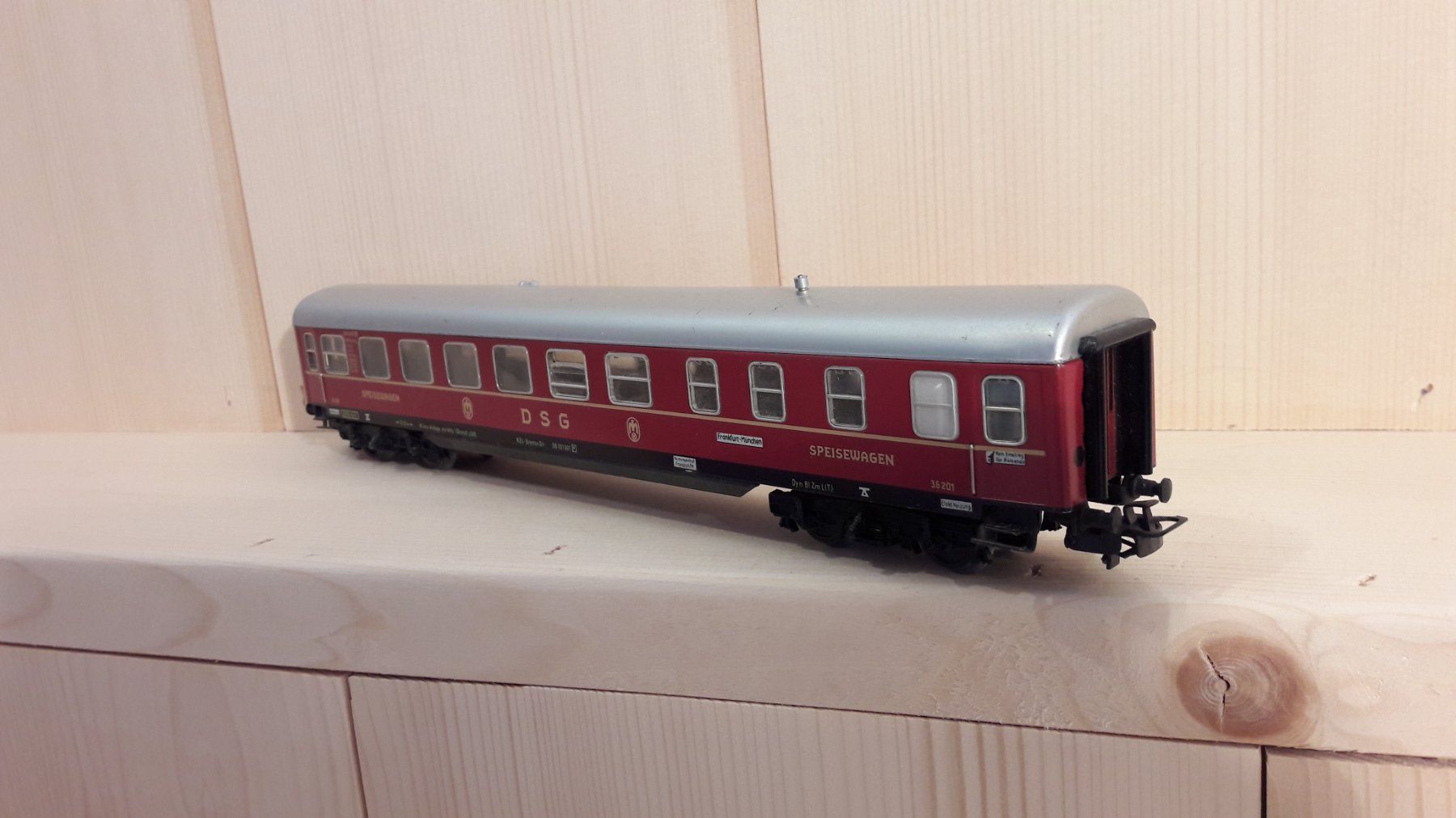Märklin Modellini di ferrovie: Märklin HO AC : DB wagon-restaurant "WR4 – Usato da Buttes venduto da Cafe2005 5