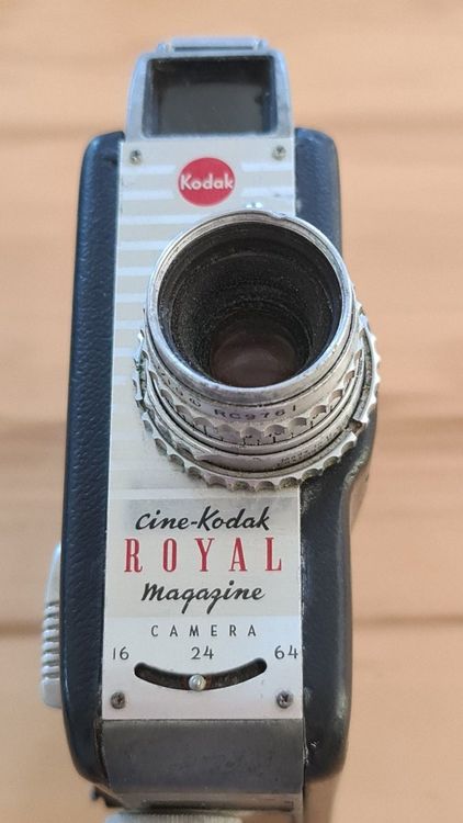 1952 Kodak Cine-Kodak Royal Magazine Camera Ad - For a very