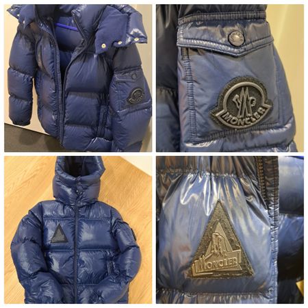 Moncler Kids dicke Daunenjacke 164 Winter warm