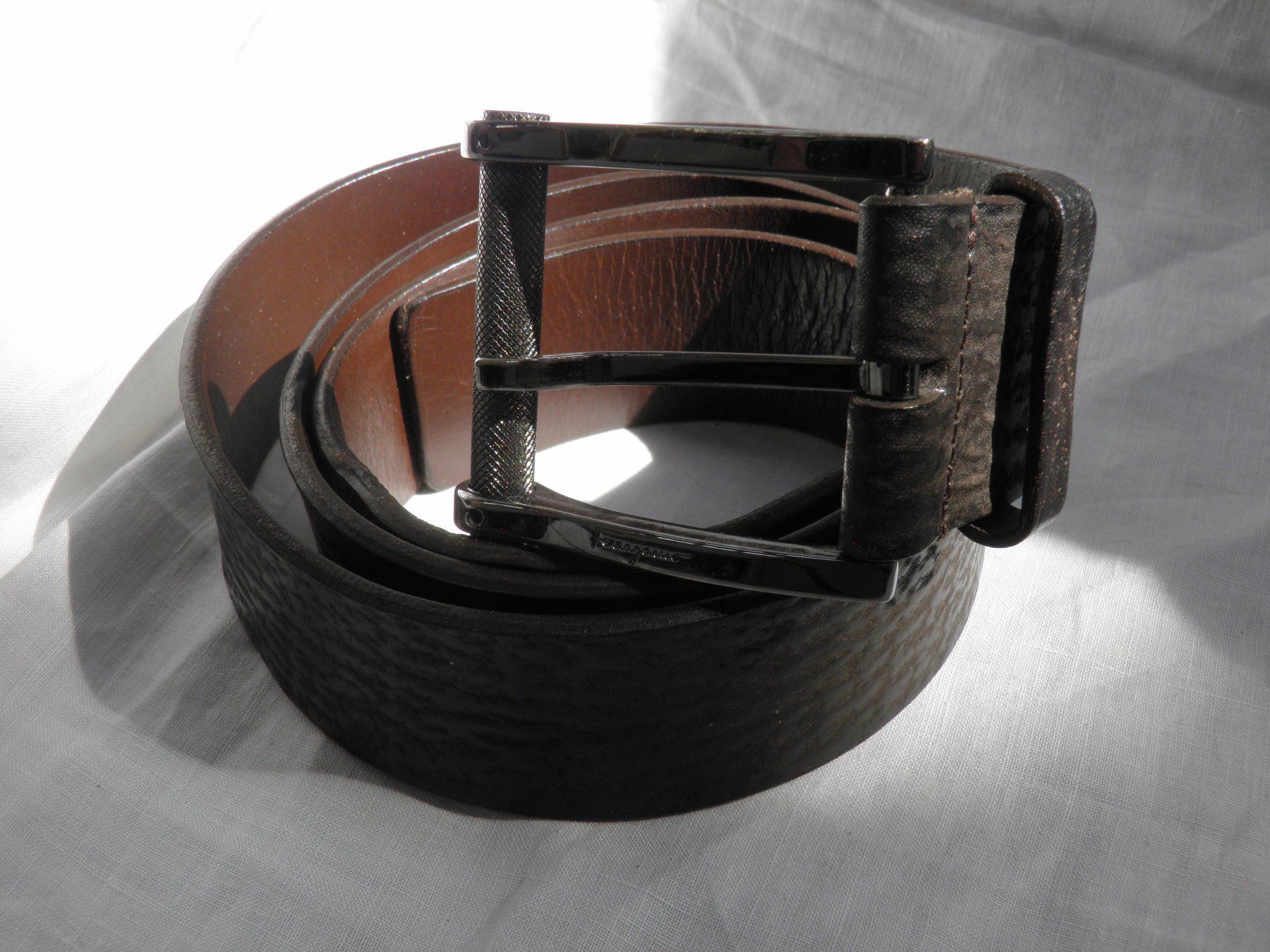 Salvatore Ferragamo Cinture: Herrengürtel FERRAGAMO, 100 CM – Usato da Rüti ZH venduto da corvus-corvus 1