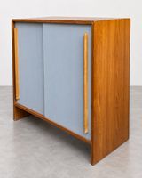 Vintage Kommode / Sideboard mit Schiebetüren – Mid-Century