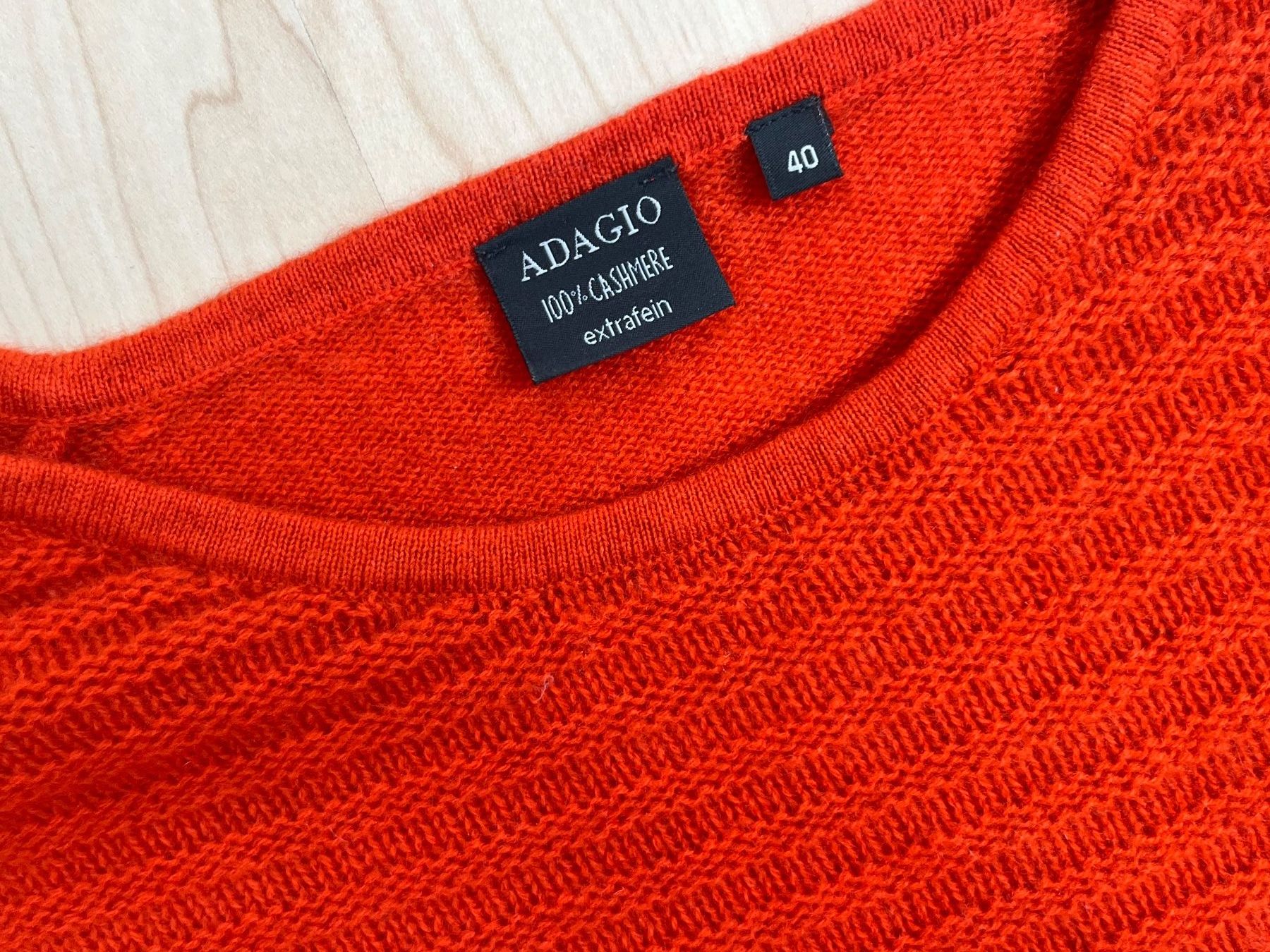 Pullover & Sweatshirts: Adagio: Pullover 100% Kaschmir extrafein, hellrot, M 40 – Gebraucht aus Luzern von ellitussi 3