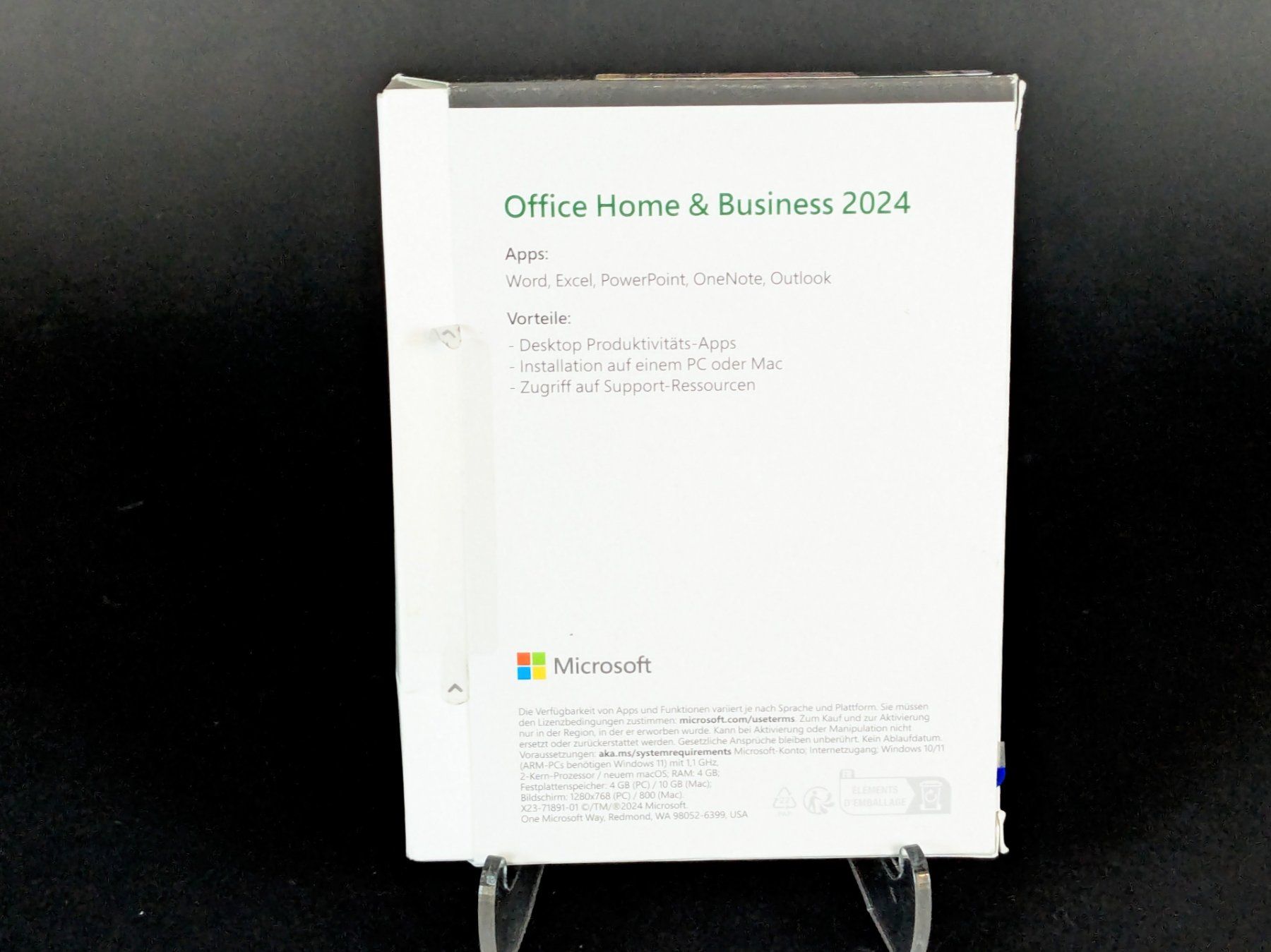 Microsoft Software: MICROSOFT Office Home & Business 2024 – Nuovo (secondo la descrizione) da Thun venduto da Restwert_Thun 1