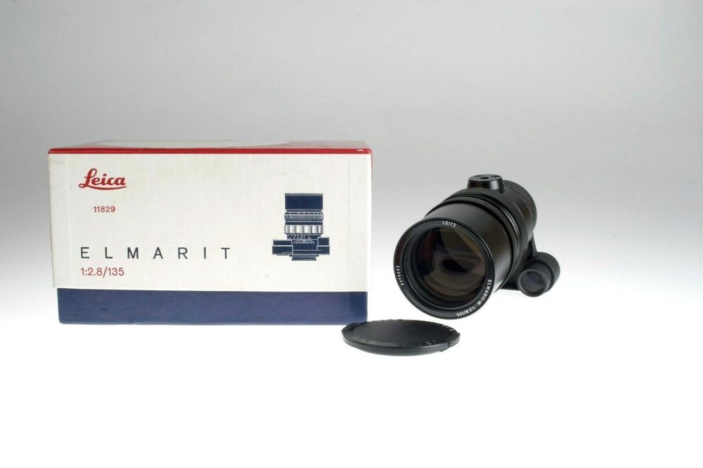 Leica Elmarit-M 2,8/135mm mit Brille #3375693 Made in Canada 1