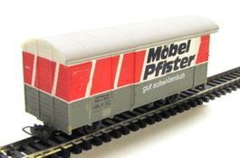 BEMO 2283 122 - RhB Gbk-v5612 Güterwagen 2-acH.PFISTER-MÖBEL