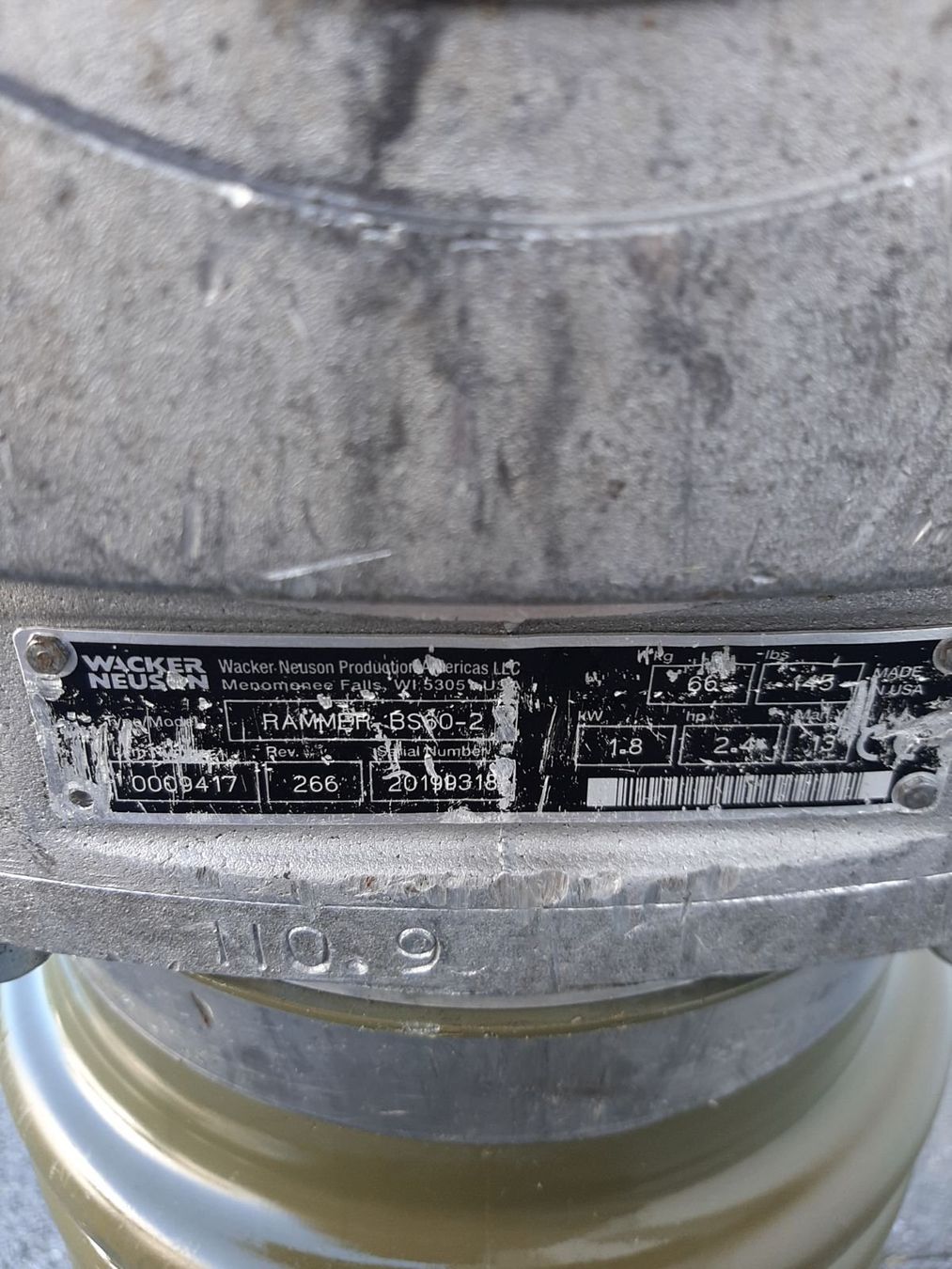 Wacker Neuson Tutte le macchine: Grabenstampfer Rammer Wacker Neuson – Usato da Rain venduto da Kleinmoto 6