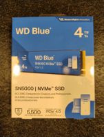 WD Blue SN5000 NVMe SSD 4TB PCIe 4.0 (NEU/OVP)