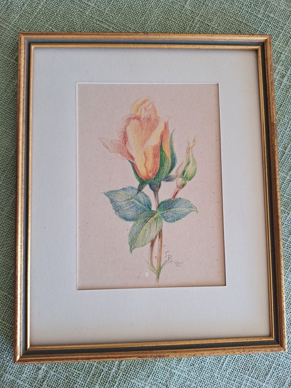 Gemälde: E. Becker ROSES – Gebraucht aus Bevaix von bohrap 1