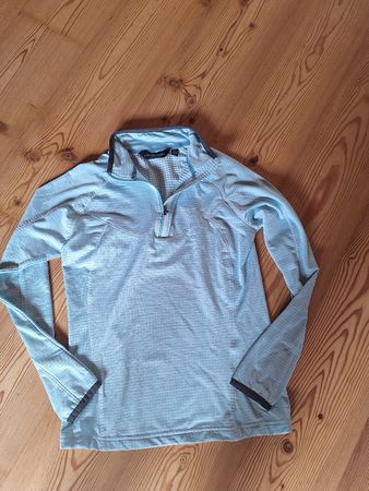 Damen Pullover Regatta hellblau Reissverschluss Grösse M