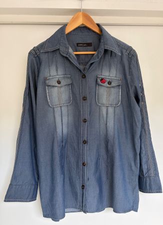 Marc Cain Jeans Bluse Gr. N4 / DE40
