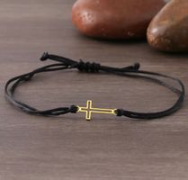 Edelstahl Kreuz Armband