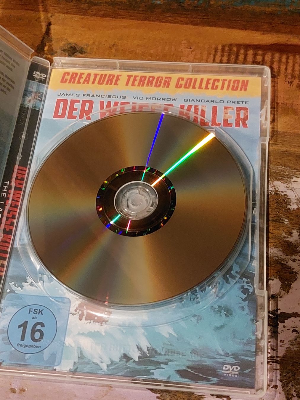 Tutti i DVDs: Der Weisse Killer, DVD Horror – Usato da Winterthur venduto da Belzarek 2