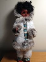 poupée Inuit - indian art eskimo - canada