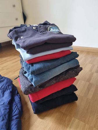 15 Teile Kleiderpaket 146/152 Herbst Winter