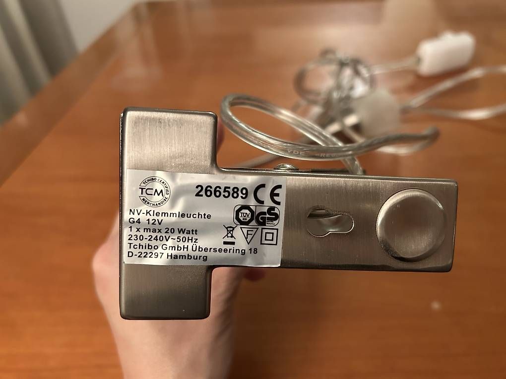 Lampade: Klemmleuchte von Tchibo – Usato da Zollikerberg venduto da sel_99lq 3
