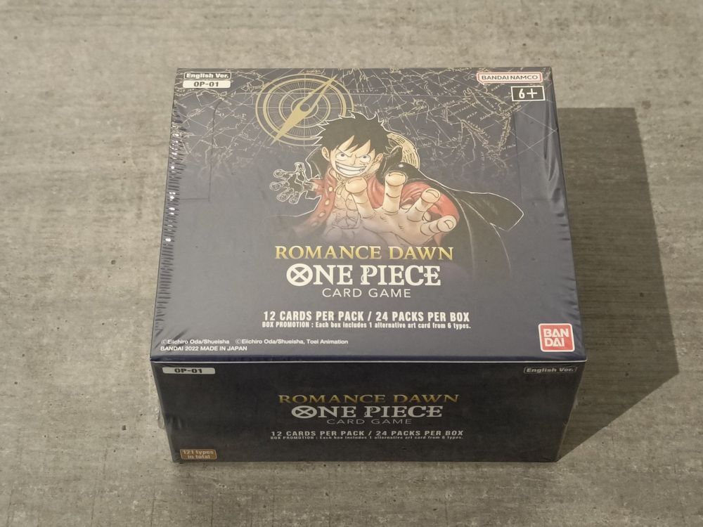 One Piece Booster Display Romance Dawn OP-01