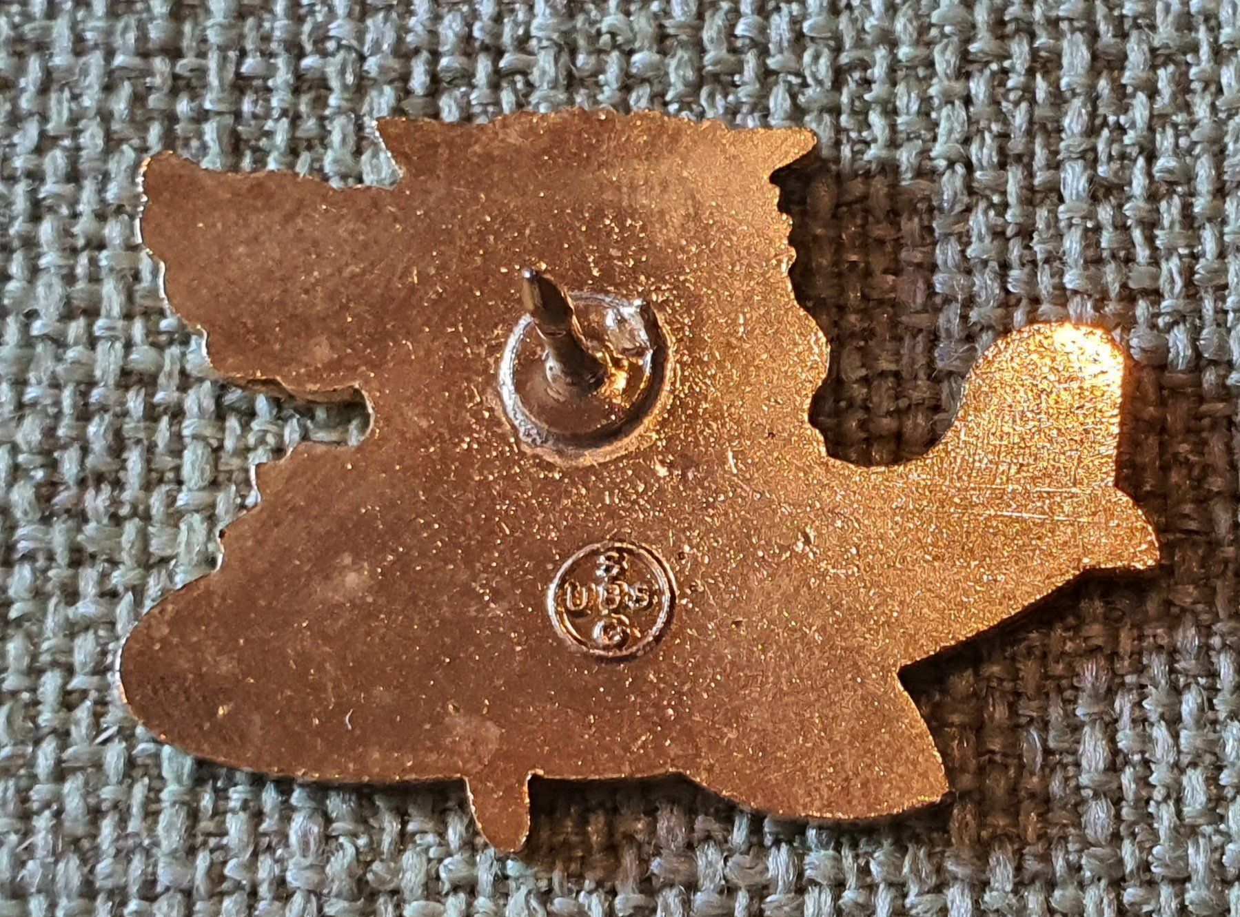 Placchette & Badge: K745 - Pin UBS SBG Eule auf Flugzeug – Usato da Reinach BL venduto da Boston-Verkauf 1
