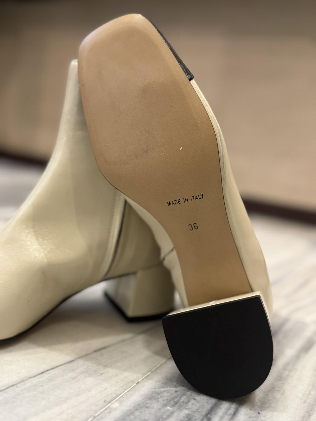 Scarpe da donna: Stivaletto Vernice Bianca Di – Nuovo e nell'imballaggio originale da Porza venduto da GioCa65 4