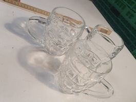 3 Stk Bierhumpen 2 x 3dl, 1 x 2dl