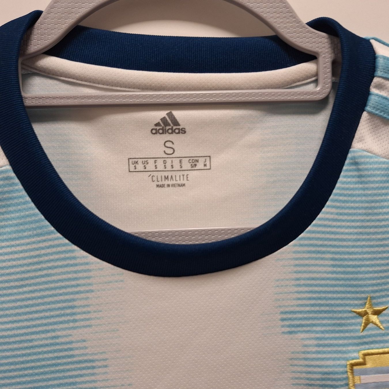 Canottiere & Pantaloni: Adidas Argentina Mannschafft S 2019 – Usato da Bellinzona venduto da LA-ropa-de-Juan 5
