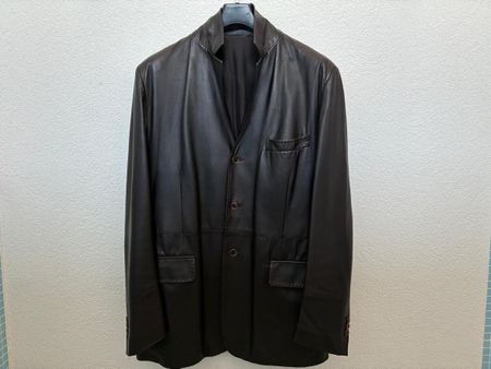 Fratelli Rossetti leather jacket (size 56)